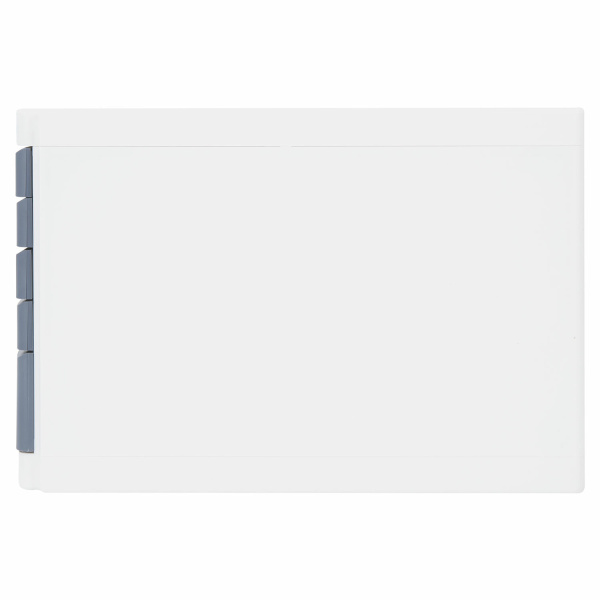 Бокс с 5 выдвижными лотками, корпус светлый, лотки серые, 235х300х355 мм, BRAUBERG "Office-Expert", 238045 - Блоки закрытых лотков для бумаг