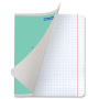 Тетрадь 12 л. BRAUBERG КЛАССИКА NEW крупная клетка, обложка картон, ЗЕЛЕНАЯ, 105689 - Тетради 12-24 листов