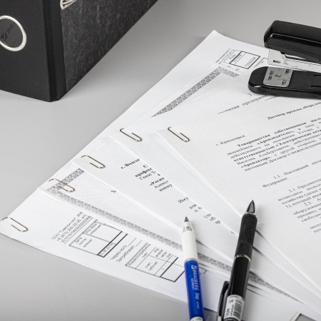 Скрепки STAFF "EVERYDAY", 28 мм, никелированные, 100 шт., в картонной коробке, 226758 - Скрепки канцелярские