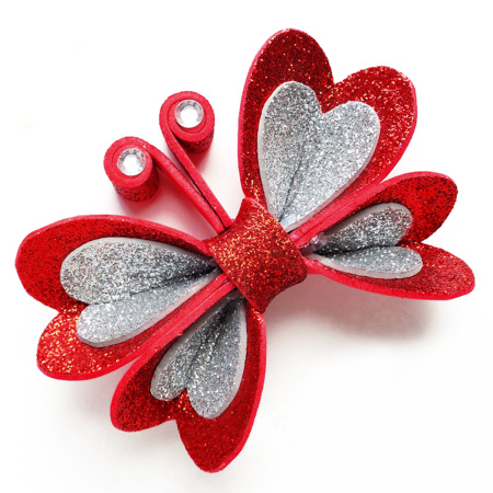 Пористая резина/фоамиран А4, 2 мм, ЮНЛАНДИЯ, 5 листов, 5 цветов, яркие цвета, блестки, 662052 - Цветная пористая резина и пластик