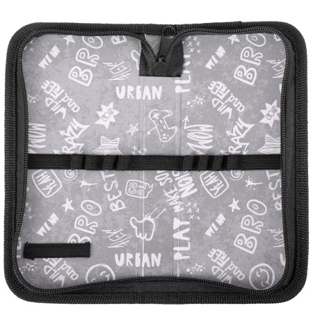 Пенал ПИФАГОР, 1 отделение, ламинированный картон, 19х9 см, "Iron Power", 229193 - Пеналы каркасные