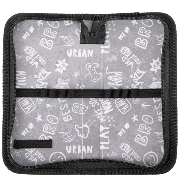 Пенал ПИФАГОР, 1 отделение, ламинированный картон, 19х9 см, "Iron Power", 229193 - Пеналы каркасные