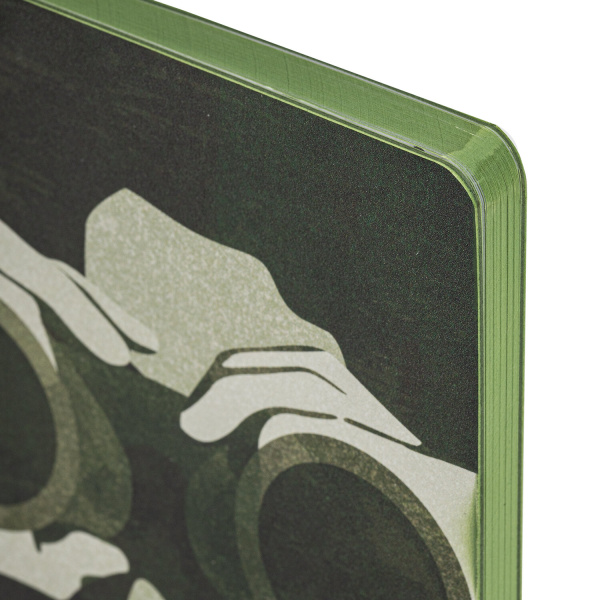 Блокнот А5 (143x210 мм), BRAUBERG VISTA "Commando", под кожу, гибкий, 80 л., 112081 - Бизнес-блокноты и бизнес-тетради