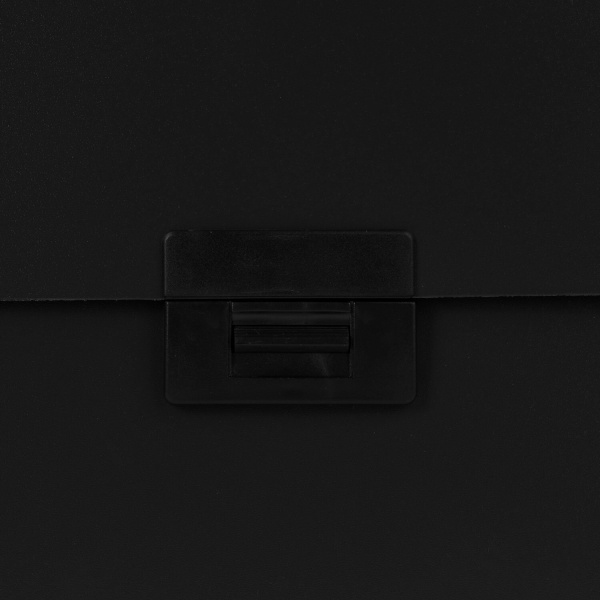 Портфель пластиковый STAFF А4 (330х235х36 мм), 7 отделений, индексные ярлыки, черный, 229243 - Портфели пластиковые