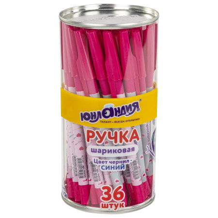 Ручка шариковая ЮНЛАНДИЯ "HEARTS", синяя, SOFT TOUCH покрытие, узел 0,7 мм, линия письма 0,35 мм, 143729 - Ручки шариковые неавтоматические