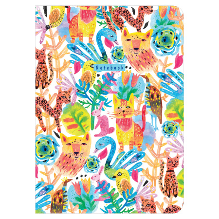 Тетради 60 л. в точку обложка SoftTouch, НАБОР 2 шт., бежевая бумага 70 г/м2, сшивка, B5 (179х250 мм), NIGHT/DAY, BRAUBERG, 403830 - Тетради более 60 листов