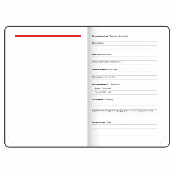 Ежедневник недатированный B6 (127х186 мм), BRAUBERG VISTA, под кожу, твердый, 136 л., "Avocado", 112112 - Ежедневники с покрытием "под кожу и ткань"