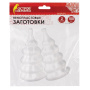 Пенопластовые заготовки для творчества "Ёлочки", 2 шт., 100 мм, ОСТРОВ СОКРОВИЩ, 661374 - Заготовки и основы для творчества
