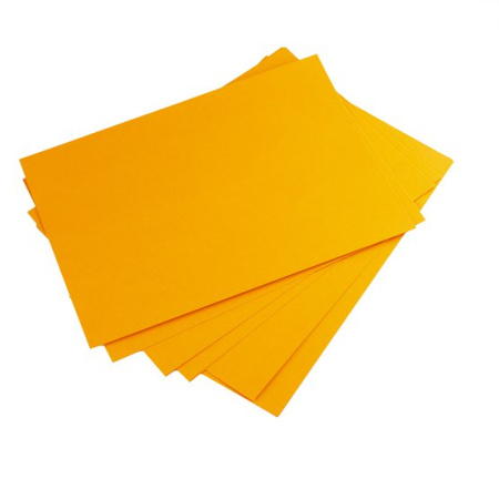 Набор цветного картона "Я-Художник!", 220 г/м2, А4, 1 цвет (оранжевый), 10 листов - Цветная бумага