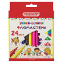 Фломастеры ПИФАГОР "ЭНИКИ-БЕНИКИ", 24 цвета, вентилируемый колпачок, 151403 - Фломастеры классические