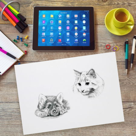 Бумага для рисования и графики А3, 50 л., 200 г/м2, ВАТМАН ГОЗНАК, BRAUBERG ART CLASSIC, 114490 - Альбомы, скетчбуки и бумага для графики и эскизов