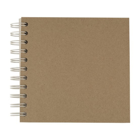 Скетчбук для акварели "Ладога" на спирали, "Флажная башня", 200 г/м2, 15х15 см, 100 % целлюлоза, 40 листов, среднее зерно - Альбомы и бумага для акварели и масла