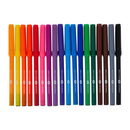 Набор фломастеров "Цветик",18 цветов - Фломастеры классические