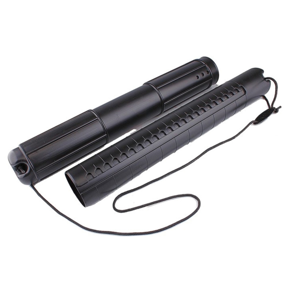 Тубус для чертежей телескопический, диаметр 9 см, длина 70-110 см, А0, черный, на шнурке, ПТ01 - Тубусы для чертежей