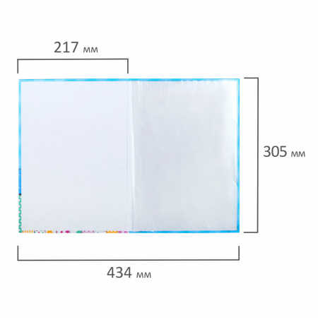 Папка адресная ламинированная "СВИДЕТЕЛЬСТВО О РОЖДЕНИИ", А4, для мальчика, STAFF "Profit", 129588 - Папки адресные