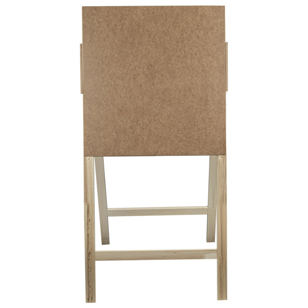 Мольберт напольный "Хлопушка", планшет 60x58 см, в собранном виде 58x120x5 см, BRAUBERG ART DEBUT, 192336 - Мольберты