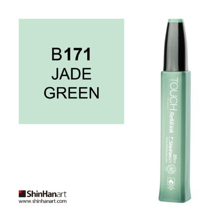 Чернила спиртовые ShinHan TOUCH для маркеров 20мл B171 Зеленый нефритовый