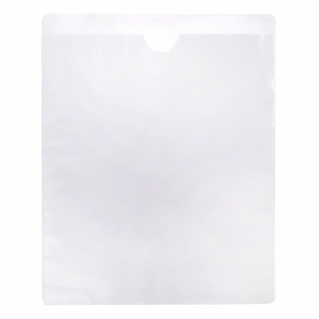 Карманы самоклеящиеся на любую поверхность ФОРМАТ А5 165х215 мм, КОМПЛЕКТ 10 шт., STAFF, 270571 - Карманы самоклеящиеся для папок