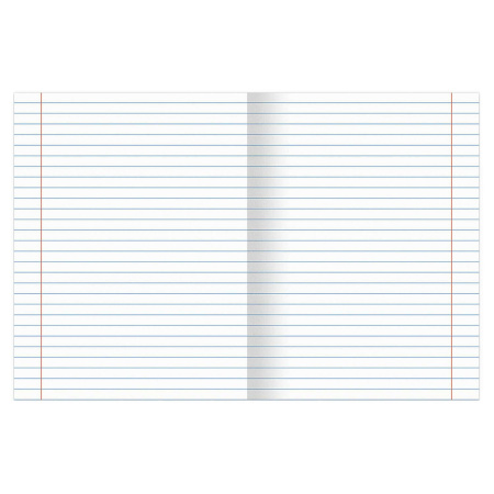 Тетрадь 24 л. BRAUBERG линия, обложка картон, "COLOR", 106487 - Тетради 12-24 листов