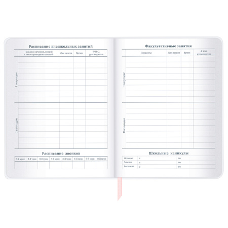 Дневник 1-11 класс 48 л., кожзам (гибкая), термотиснение, фольга, BRAUBERG, "Пушистики", 106220 - Дневники универсальные