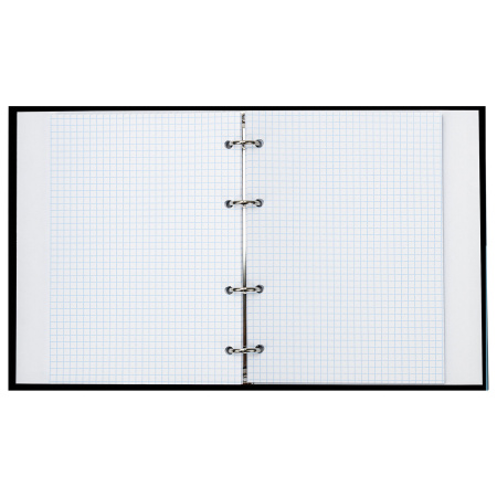 Тетрадь на кольцах А5 (165х215 мм), 160 листов, твердый картон, клетка, BRAUBERG, Idea, 404091 - Тетради на кольцах и сменные блоки к ним