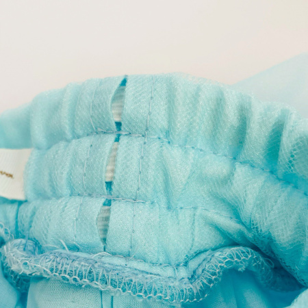 Юбка нарядная из фатина голубая - Юбки