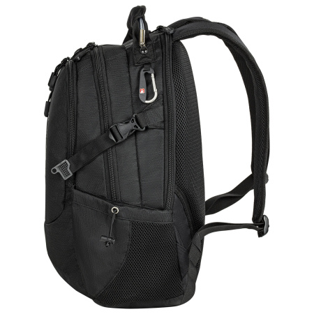 Рюкзак GERMANIUM "S-02" универсальный, с отделением для ноутбука, усиленная ручка, черный, 47х31х16 см, 226948 - Рюкзаки с отделением для ноутбука