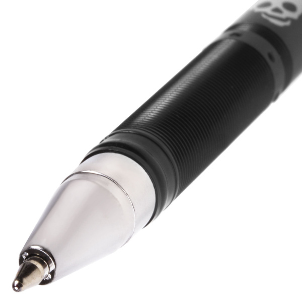 Ручка шариковая BRAUBERG "Jolly Roger", СИНЯЯ, корпус с печатью, узел 0,7 мм, линия письма 0,35 мм, 141536 - Ручки шариковые неавтоматические