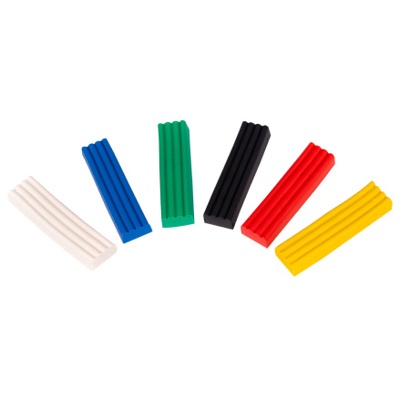 Пластилин классический BRAUBERG KIDS, 6 цветов, 120 г, стек, ВЫСШЕЕ КАЧЕСТВО, 106435 - Пластилин