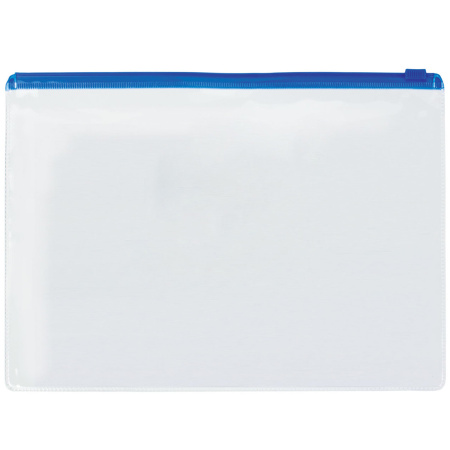 Папка-конверт СУПЕР КОМПЛЕКТ на молнии, 12 штук, А4 (335х238 мм), BRAUBERG, 271346 - Папки-конверты на молнии