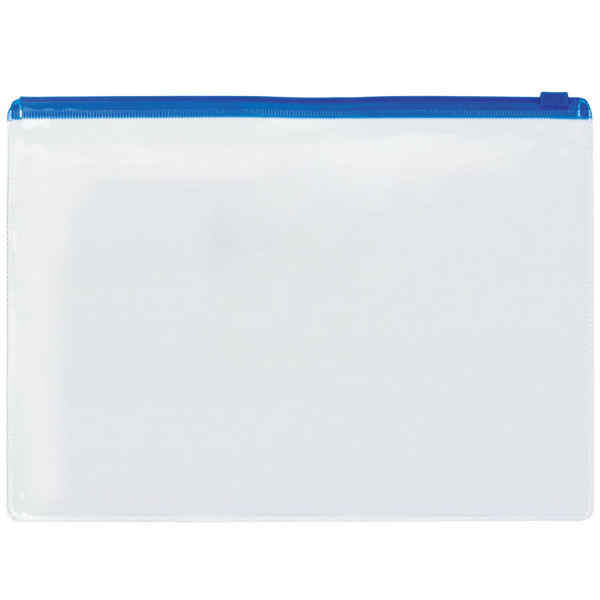 Папка-конверт СУПЕР КОМПЛЕКТ на молнии, 12 штук, А4 (335х238 мм), BRAUBERG, 271346 - Папки-конверты на молнии