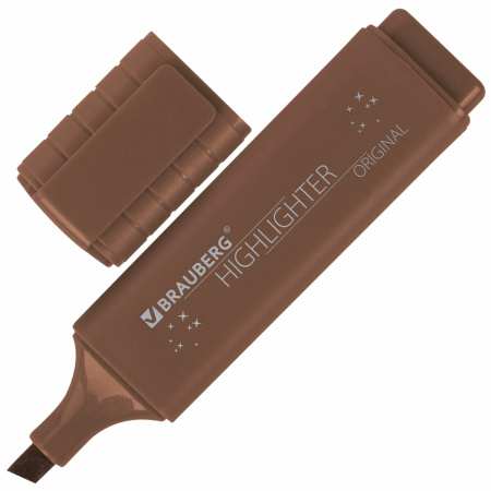 Набор текстовыделителей перламутровых 6 ЦВЕТОВ, BRAUBERG ORIGINAL PEARL, линия 1-5 мм, 152430 - Текстовыделители