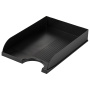 Лоток горизонтальный для бумаг BRAUBERG Standard, 350х253х65 мм, черный, 237947 - Лотки горизонтальные (поддоны)