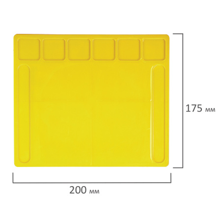 Доска для лепки с отделениями и 2 стеками А5, 200х170 мм, ассорти, BRAUBERG KIDS, 271145 - Доски, стеки и формочки для лепки