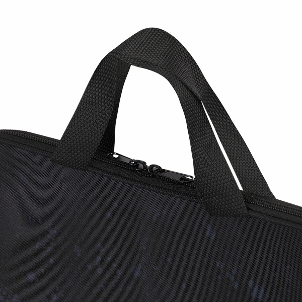 Папка на молнии с ручками BRAUBERG А4, 1 отделение, полиэстер, 20 мм, "Don't be afraid", 271478 - Папки-сумки с ручками