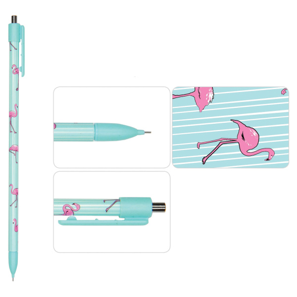 Карандаш механический 0,5 мм, BRUNO VISCONTI "MagicGraphix", "Фламинго", 21-0044/01 - Карандаши механические