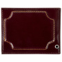 Обложка для удостоверения натуральная кожа шик, 3D герб + тиснение, темно-бордовая, BRAUBERG, 238199 - Обложки для документов