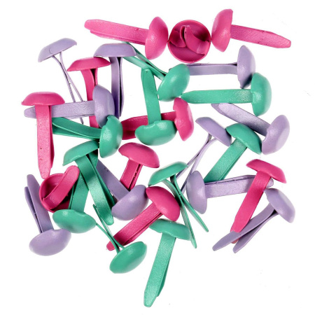 Набор брадсов "Любимые оттенки шебби", в упаковке 30 шт., размер 0,9*0,4*0,2 см - Брадсы, анкеры