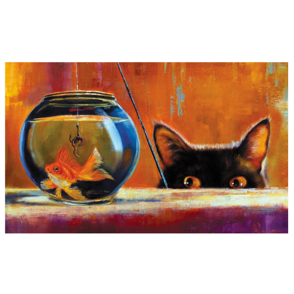 Календарь квартальный с бегунком 2023 г., 3 блока, 4 гребня, УльтраЛюкс, "Кот", HATBER, 3Кв4гр2ц_27912 - Календари настенные