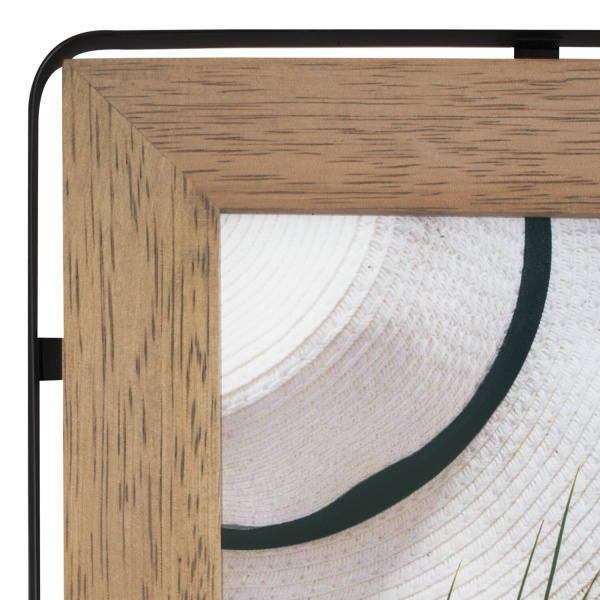 Рамка из мангового дерева BRAUBERG LOFT IRONWOOD, фото 13х18 см, акриловый экран, 19х24 см, 391287 - Рамки для дипломов, сертификатов, грамот, фотографий