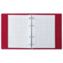 Тетрадь на кольцах А5 (180х220 мм), 80 листов, обложка ПВХ, клетка, BRAUBERG, красный, 403911 - Тетради на кольцах и сменные блоки к ним
