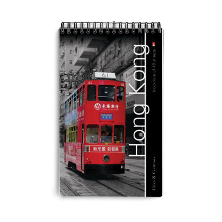 Блокнот А5, 40 л., гребень, ламинированный картон, клетка, Альт, "Города", (5 видов), 3-40-463 - Блокноты