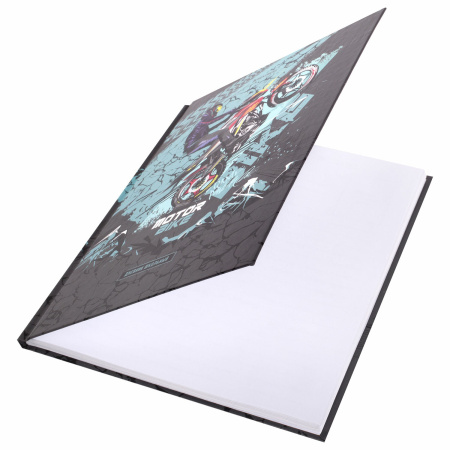 Дневник 1-11 класс 40 л., твердый, BRAUBERG, глянцевая ламинация, "Байк", 106614 - Дневники универсальные