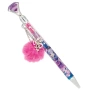 Серия: Nebulia. Ручка шариковая с помпоном и кристаллами - Ручки