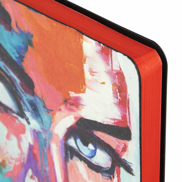 Ежедневник недатированный А5 (138х213 мм), BRAUBERG VISTA, под кожу, гибкий, 136 л., "Secret", 112000 - Ежедневники с покрытием "под кожу и ткань"