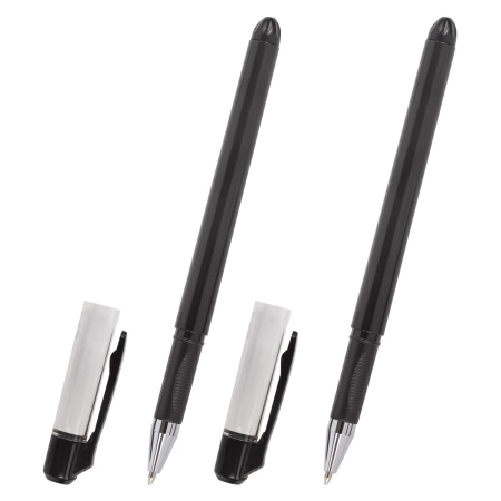 Канцелярский набор BRAUBERG "Микс", 10 предметов, вращающаяся конструкция, черно-белый, блистер, 236954 - Наборы офисные пластиковые с наполнением