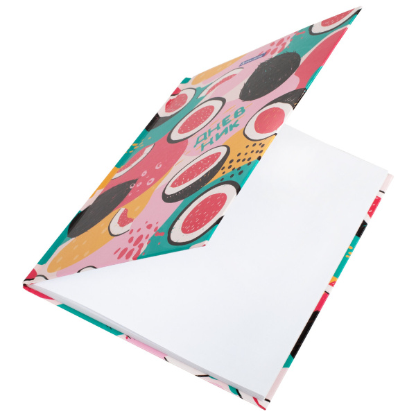 Дневник 5-11 класс 48 л., твердый, BRAUBERG, глянцевая ламинация, с подсказом, "Кокосы", 106396 - Дневники для старших классов