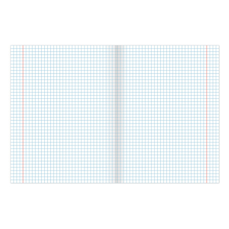Тетрадь А5 96 л. BRAUBERG скоба, клетка, обложка картон, "Multicolor" (микс в спайке), 404436 - Тетради более 60 листов