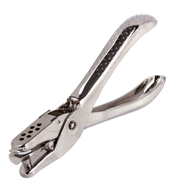 Дырокол металлический на 1 отверстие BRAUBERG "HL-1", до 6 листов, 226867 - Дыроколы на 1 отверстие