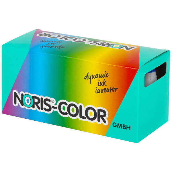 Краска штемпельная NORIS, синяя, 50 мл (специальная для полиэтилена и полипропилена), 196Сс - Штемпельная краска